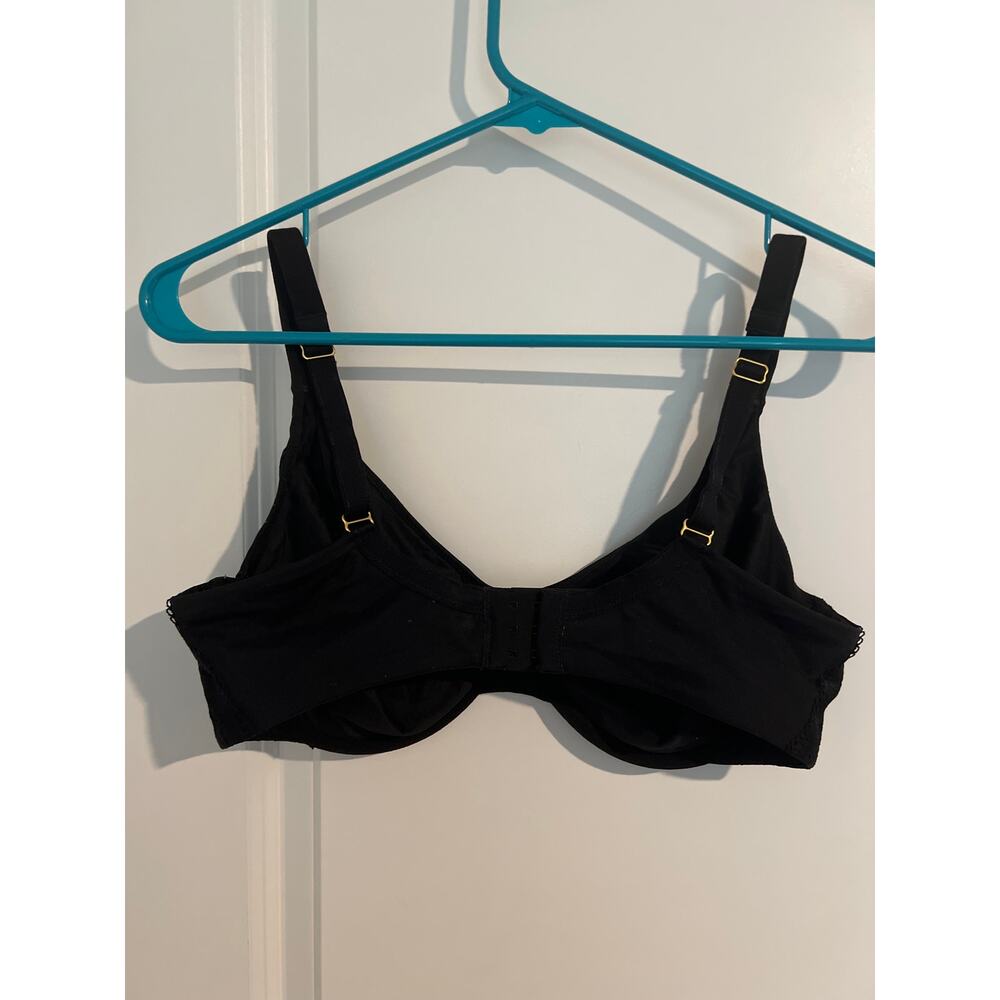 Soma Embraceable Unlined Perfect Coverage Bra – 38DD – Black - Picture 5 of 6